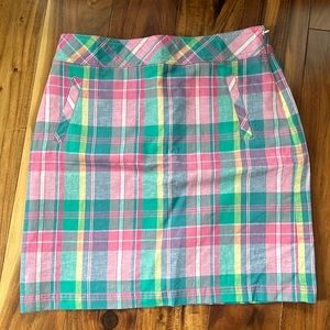Talbots plaid skirt size 4 NWT